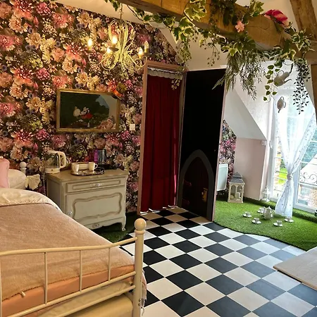 Le Terrier D Alice Et Du Lapin Couette-café